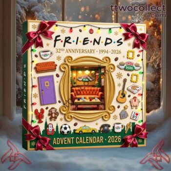 Friends 32nd Anniversary Christmas Countdown Advent Calendar