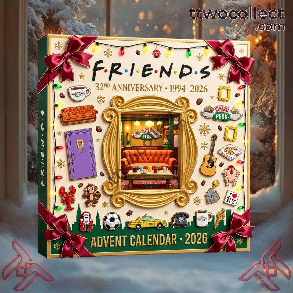 custom product 088c3308ff65449b2ad09cd75a4bbf7a.jpg Friends 32nd Anniversary Christmas Countdown Advent Calendar