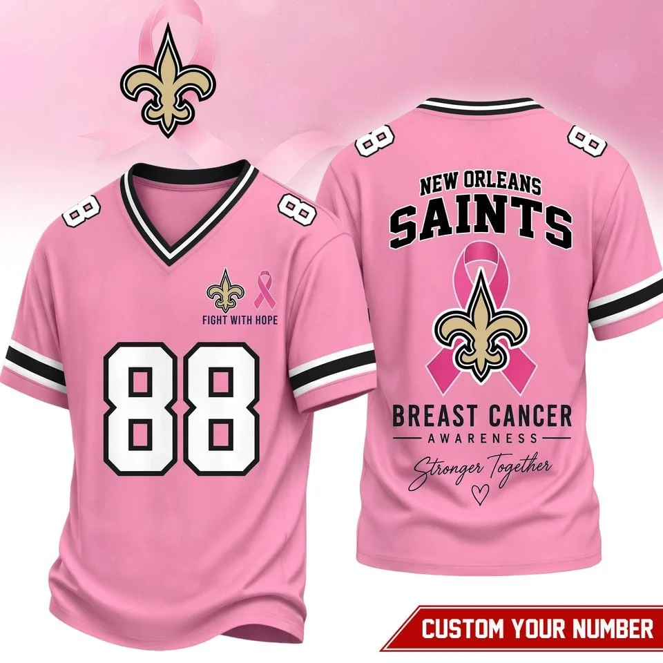 custom product 342c591080ca33f646f8331b019f07c6 2.jpg New Orleans Saints Custom Football Jersey, Courage Beyond the Game