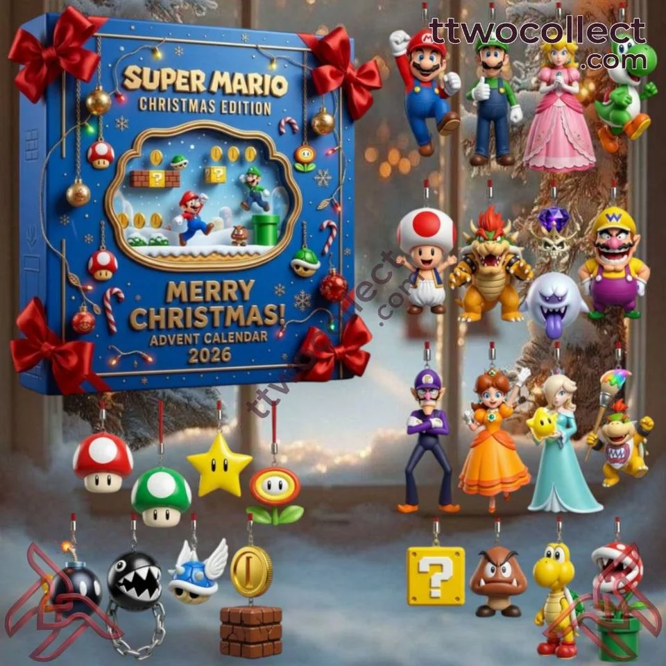 Super Ma.rio 2026 Christmas Countdown Advent Calendar