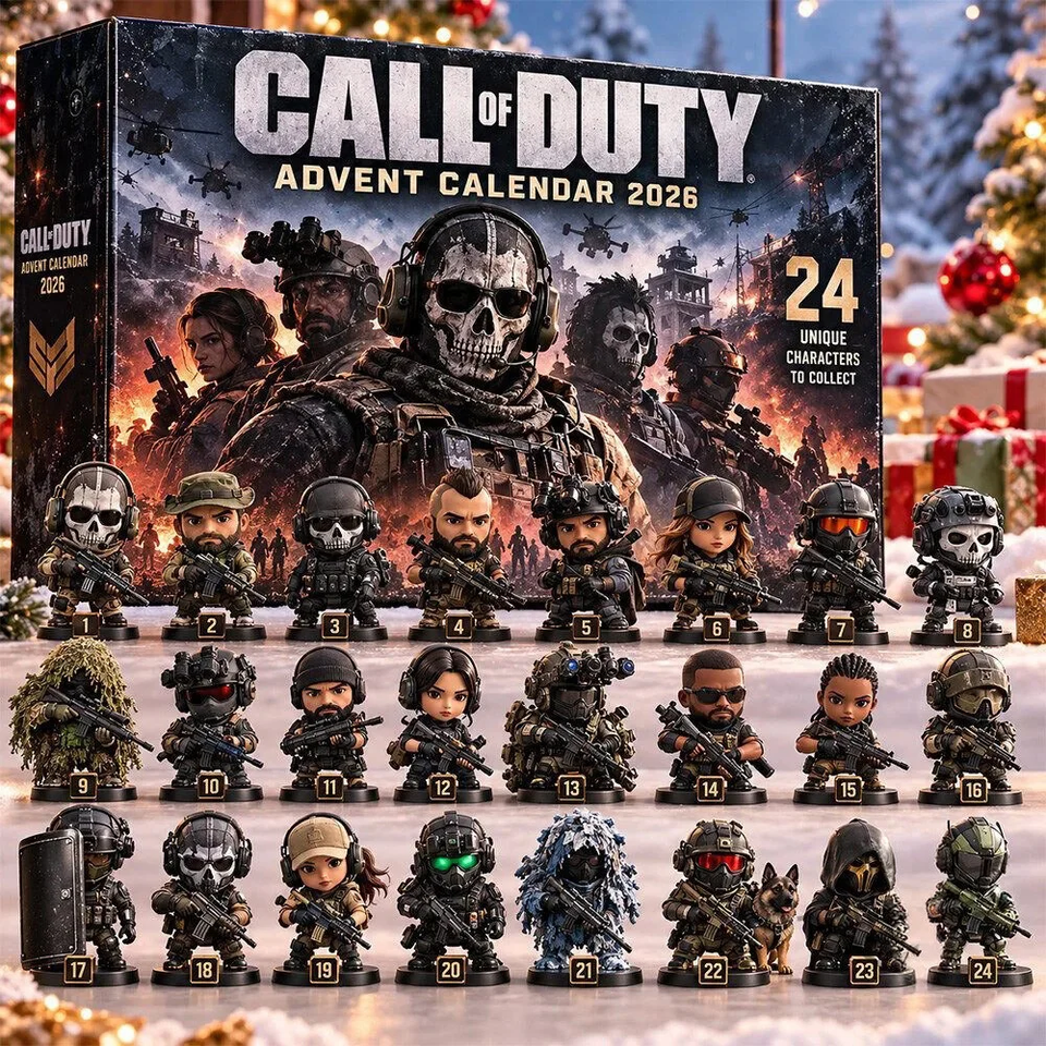 Call Of Du.ty Advent Calendar 2026 Christmas Eve Countdown Gifts For Gamers